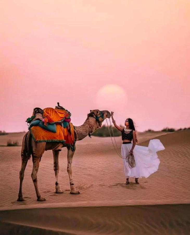 جيلسامر Desert Heritage Camps & Resort المظهر الخارجي الصورة