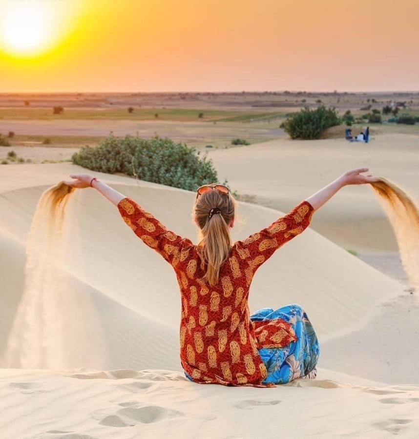 جيلسامر Desert Heritage Camps & Resort المظهر الخارجي الصورة