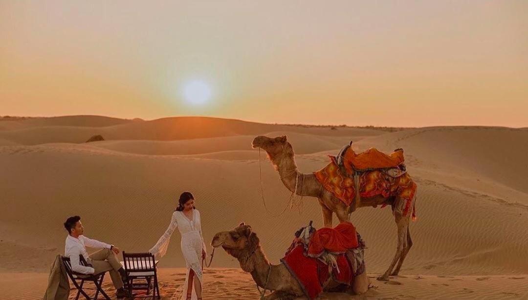 جيلسامر Desert Heritage Camps & Resort المظهر الخارجي الصورة