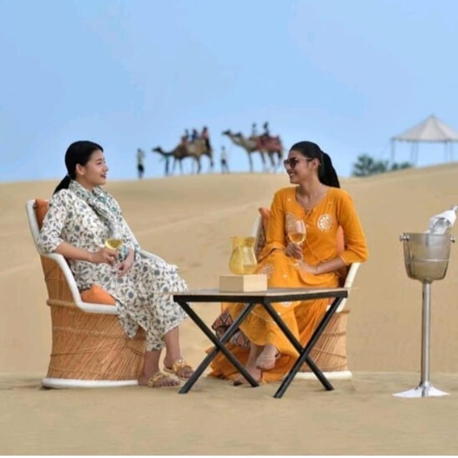 جيلسامر Desert Heritage Camps & Resort المظهر الخارجي الصورة