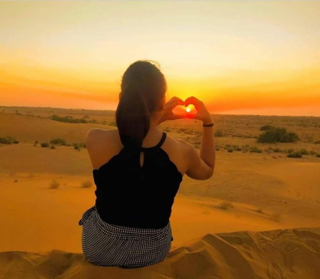 جيلسامر Desert Heritage Camps & Resort المظهر الخارجي الصورة